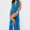 Exquisite Extravaganza Maxi Dress Blue
