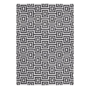 Labyrinth Rug Black/White - 200x290