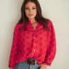 Anna Shirt in Sedona Tile Print