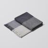 Checked Throw - Grey