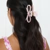 Pretty Bow Claw Clip Purple
