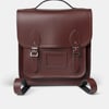 The Small Portrait Backpack - Oxblood