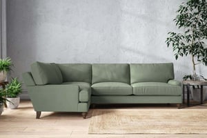 nkuku Marri Left Hand Corner Sofa | Make To Order | Grand | Recycled Cotton Horizon