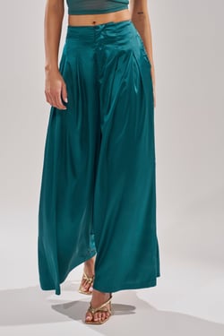 AKIRA Girls For Life Emerald Trouser Pants | Size XL