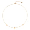 Flying Birds Necklace Gold