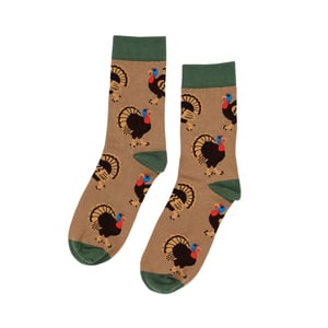 Save the Turkey Bamboo Socks | UK Adult 7-11