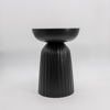 Black Wooden Accent Table
