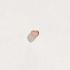 Bezel Heart Stud