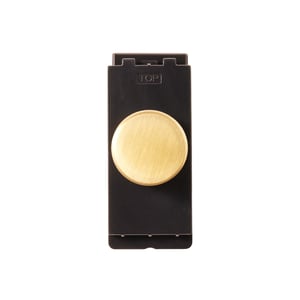 Lucian dimmer module in top brass