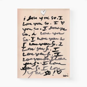 To You From Me Art Print