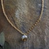 nkuku Marai Labradorite Necklace | Gifting | One Size | Labradorite & Gold