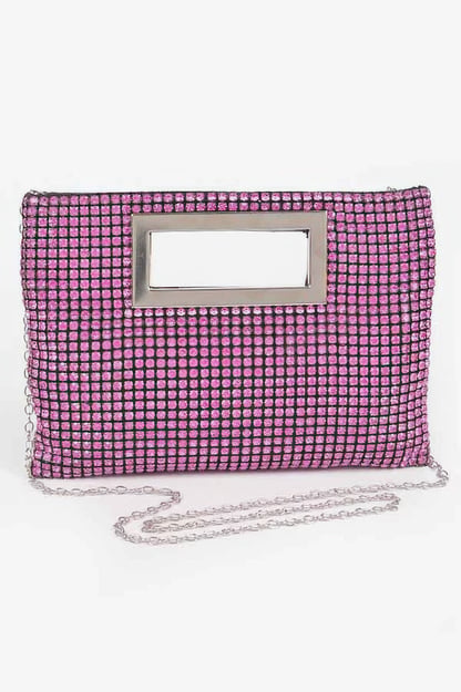 TRIBECA Rhinestone Flat Bag - New Collection Los Angeles - BYMANYC ® New York