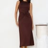 Everything Energy Midi Dress Chocolate