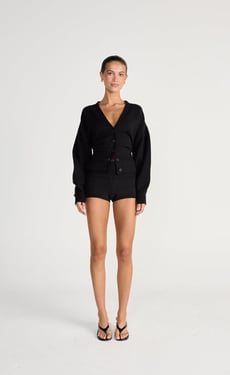 Vespera Cardigan (Black) - S/M