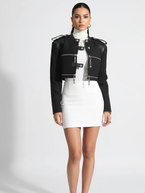 SOHO ZIPPERS ECO FASHION Jacket BYMANYC ® New York