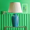 Regular Bonello table lamp in blue