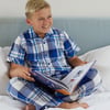 Ashley Boys Check Pyjama Set - 2-3