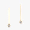 Dangle Diamond Earrings - 1.00 CT