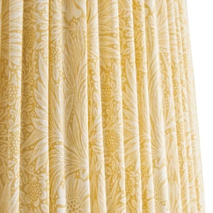 30cm straight empire shade in Cowslip Marigold linen by Morris & Co.