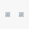 Certified Diamond Stud Earrings - Single / 2.75 CT
