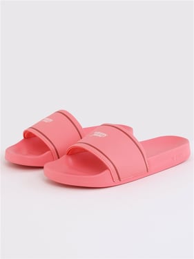 Tommy Jeans Logo Contoured Pool Slides - Enchanted Pink - 41