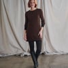 Abigail Sweater Dress - Art Deco Dots