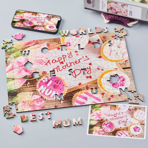 World's Best Mum Whimsies - Personalised Puzzle