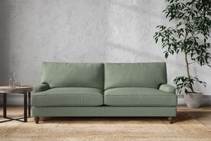 nkuku Marri Sofa | Make To Order | Grand | Brera Linen Jade