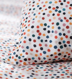 Frankie 100% Organic Cotton Moses Basket Fitted Sheet