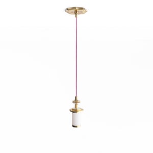Insignia rechargeable pendant kit in antique brass