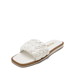 DREAM PAIRS Open Toe Slide Flat Sandals
