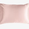 QE Home 100% Mulberry Silk Pillowcase in Blush, Pink, King