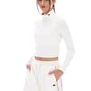 Heidi Cropped Roll Neck Top - 3XL