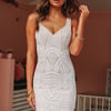 Can't Help But Wait Dress White
