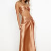 Keep Living Large Maxi Skirt Bronze