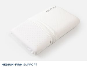 QE Home Respira Latex Foam Pillow, White