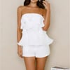 Closet Collective Strapless Top White