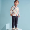 Baby & Toddler Boys Handy Man Graphic Lounge Set
