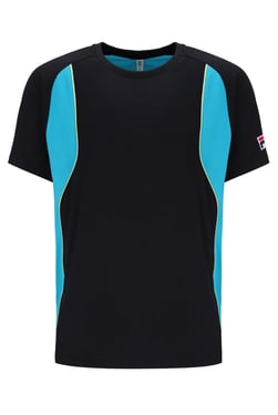 Backspin Tennis Short Sleeve Top - UK XL