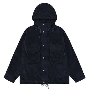 Kappy Corduroy Mountain Jacket Navy