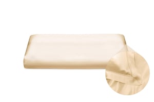 Champagne Pure Silk Oxford Duvet Cover - UK Emperor