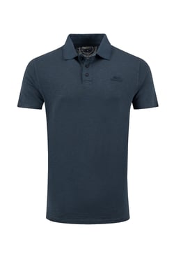 Weird Fish Indy Slub Polo Shirt Navy Size XL