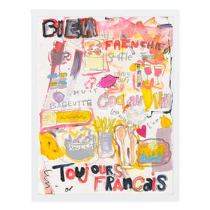 Bien Frites Art Print