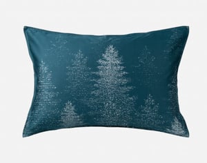 QE Home Fernie Pillow Sham, Botanical, Green, King