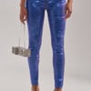 AKIRA Hottie On The Block Sequin Legging | Size XL