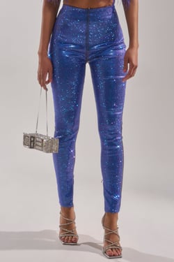 AKIRA Hottie On The Block Sequin Legging | Size 1X