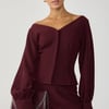 Delaney Shirt (Wine) - US 12