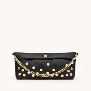 Hammitt Invitation Clutch Falling Rivets Gold