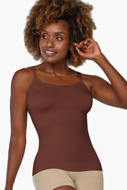 Daily Shaping Cami Top - Pure Chocolate / 2XL