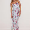 Party Professional Maxi Dress Blue